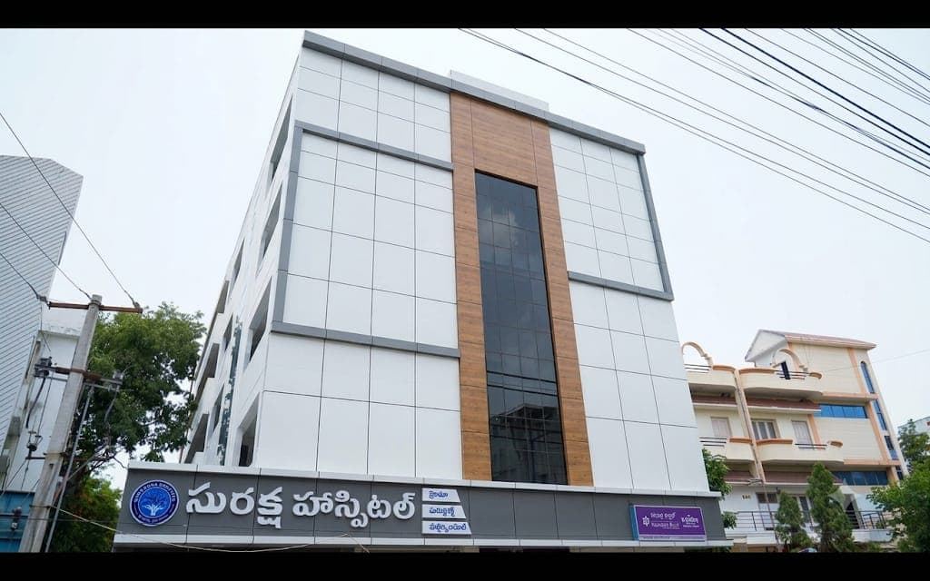Suraksha Hospital, Old Priyadarshini College Building, Nehru Nagar, near Karnataka Bank, Khammam, Telangana 507002